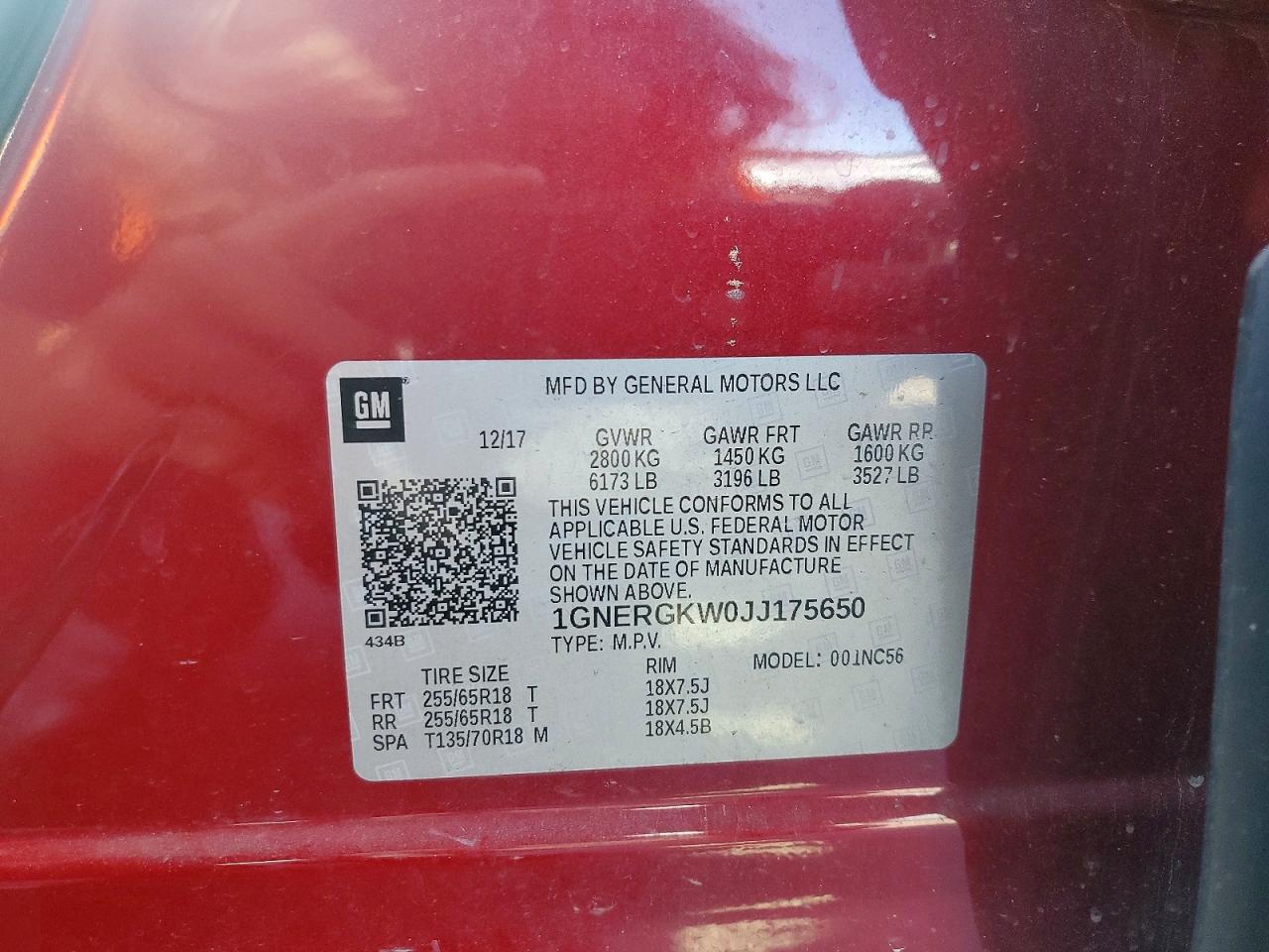 Chevrolet Traverse Lt