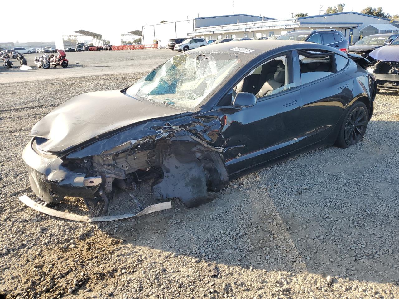 Salvage Tesla Model 3 Image