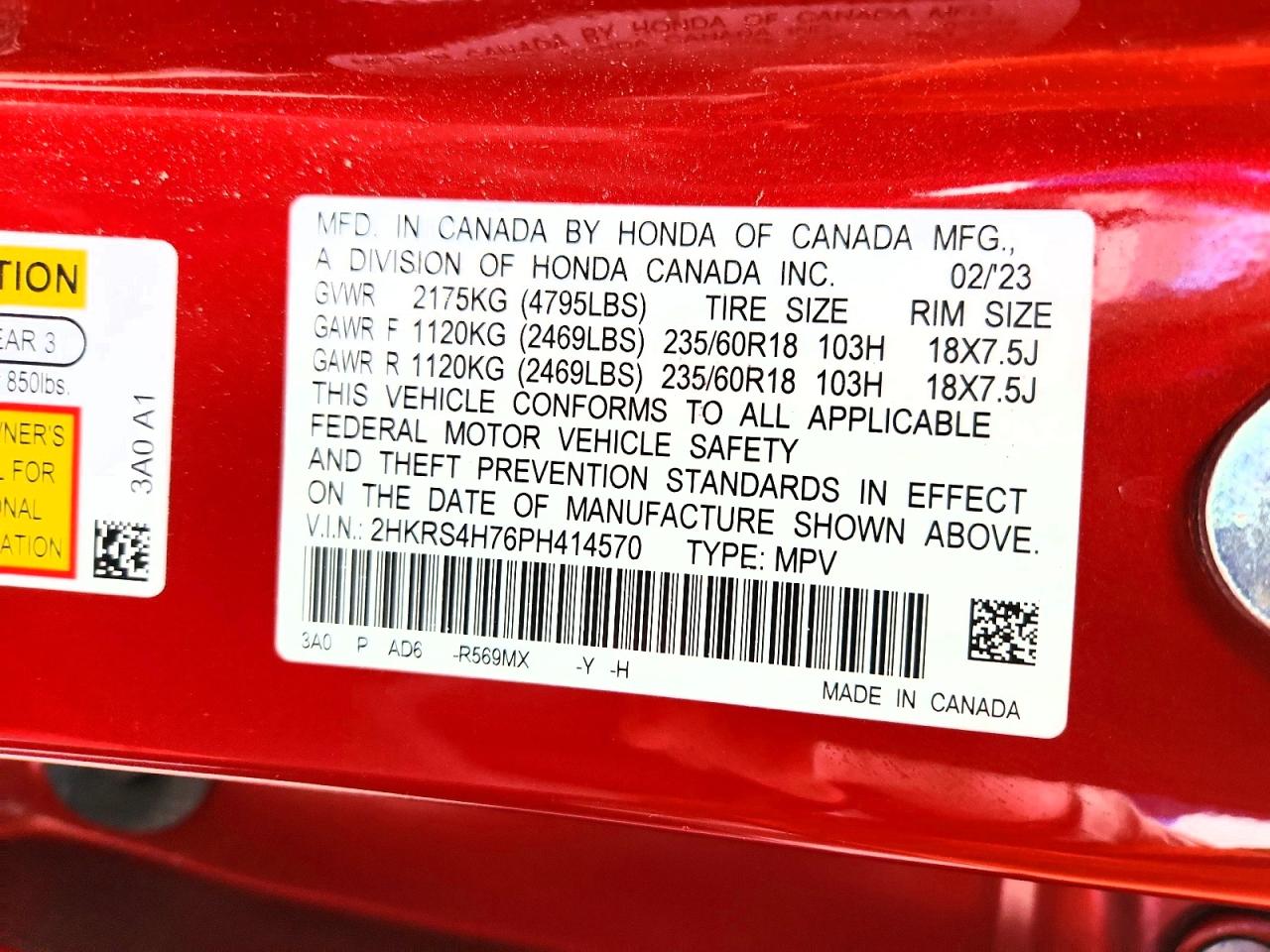 Honda Crv Exl