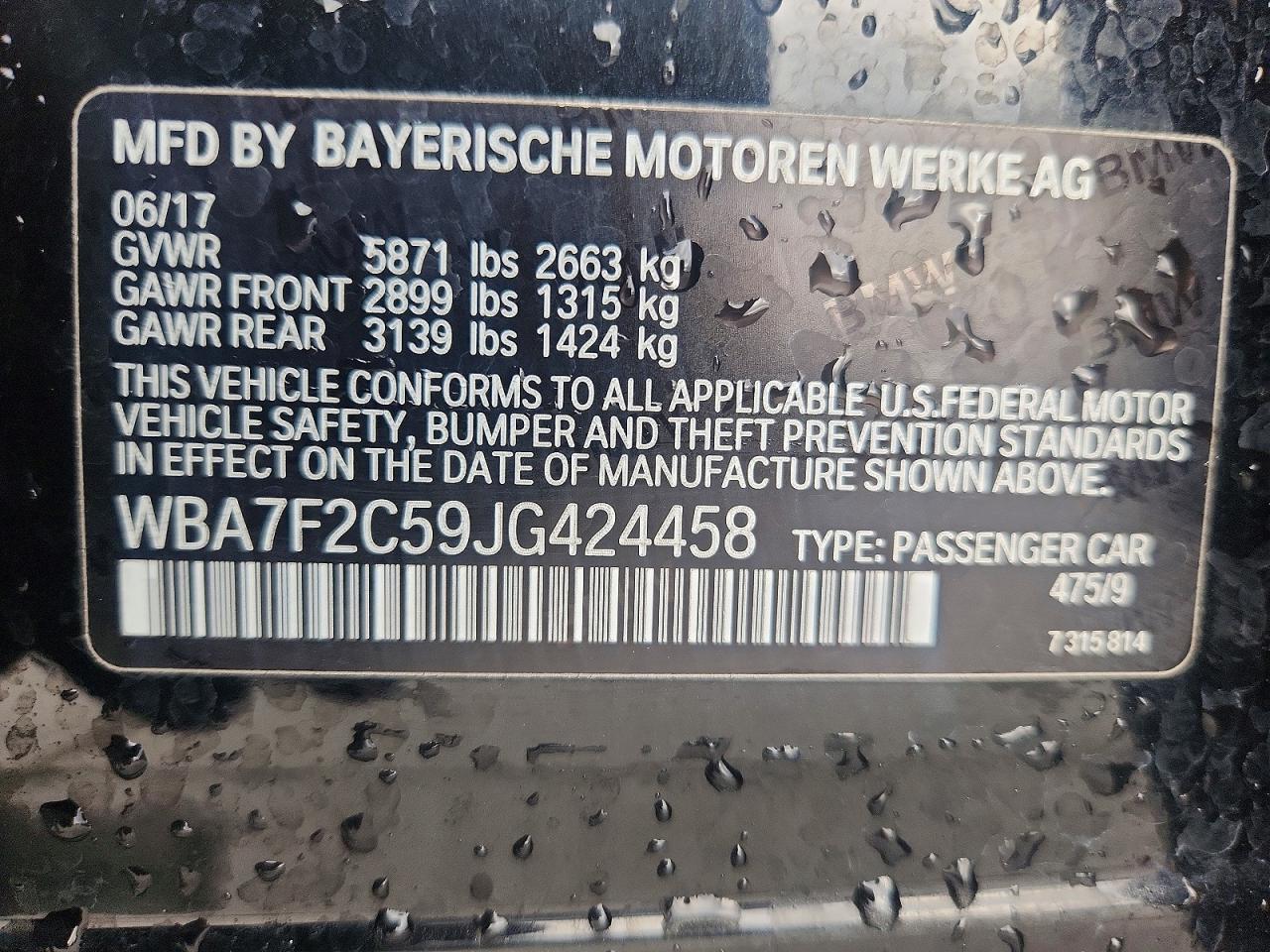 BMW 7 Series Xi