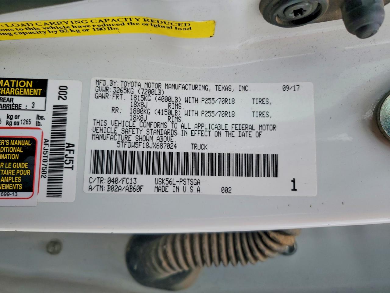 Toyota Tundra Crewmax Sr5