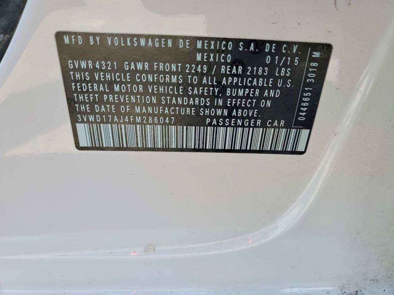 Volkswagen Jetta Se
