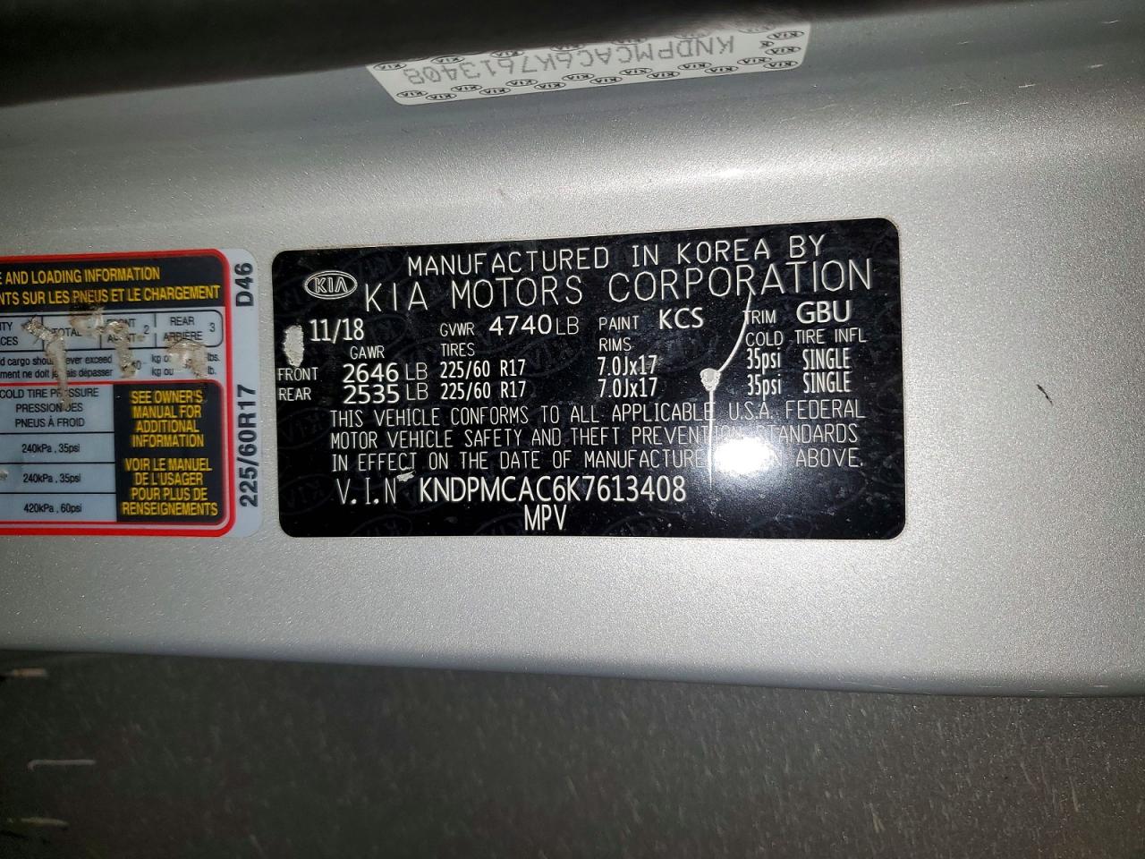 Kia Sportage Lx