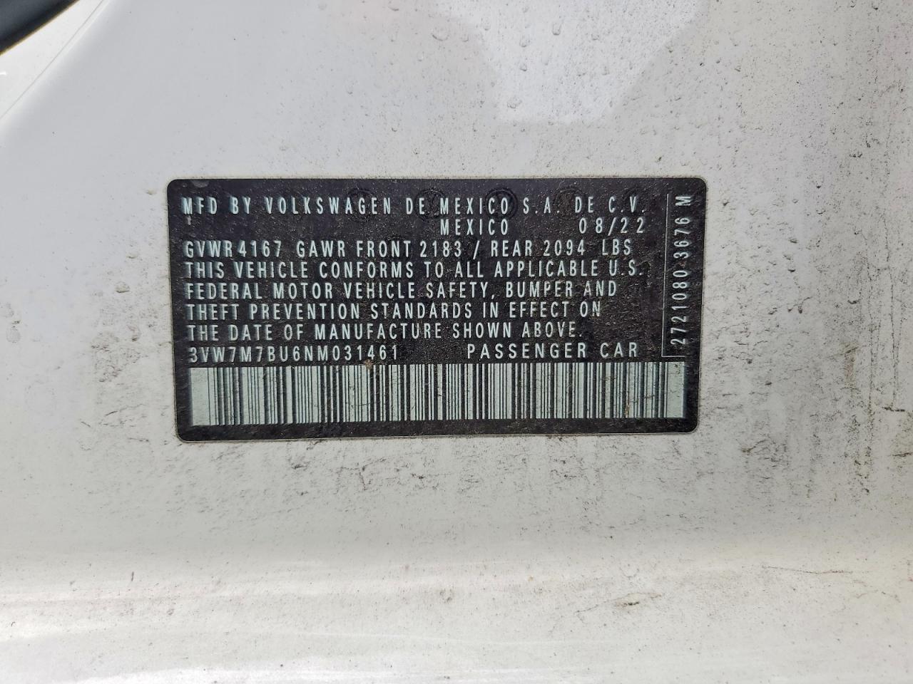 Volkswagen Jetta Se