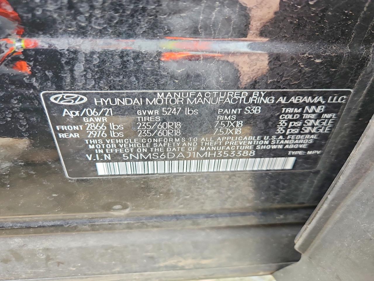 Hyundai SANTA FE Sel