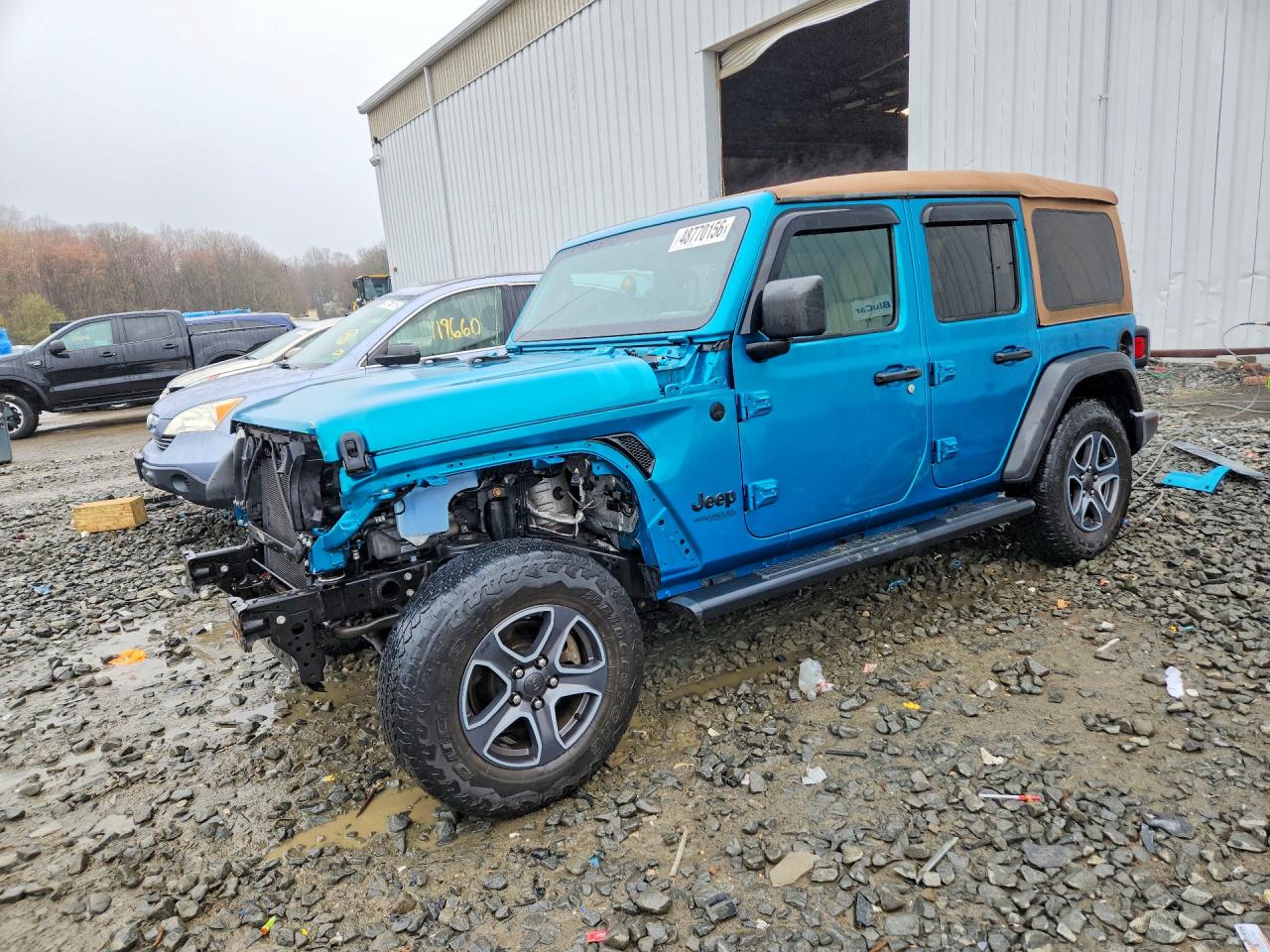 Salvage Jeep Wrangler Image
