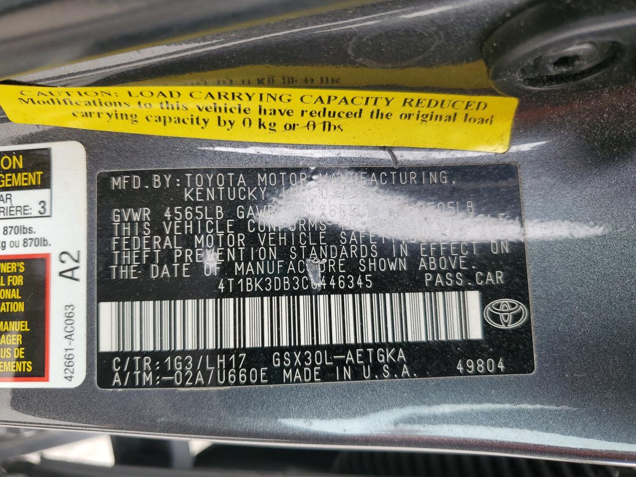 Toyota Avalon Base