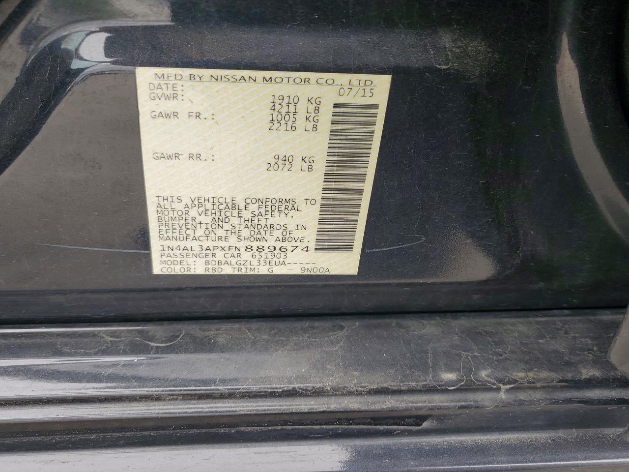 Nissan Altima 2.5