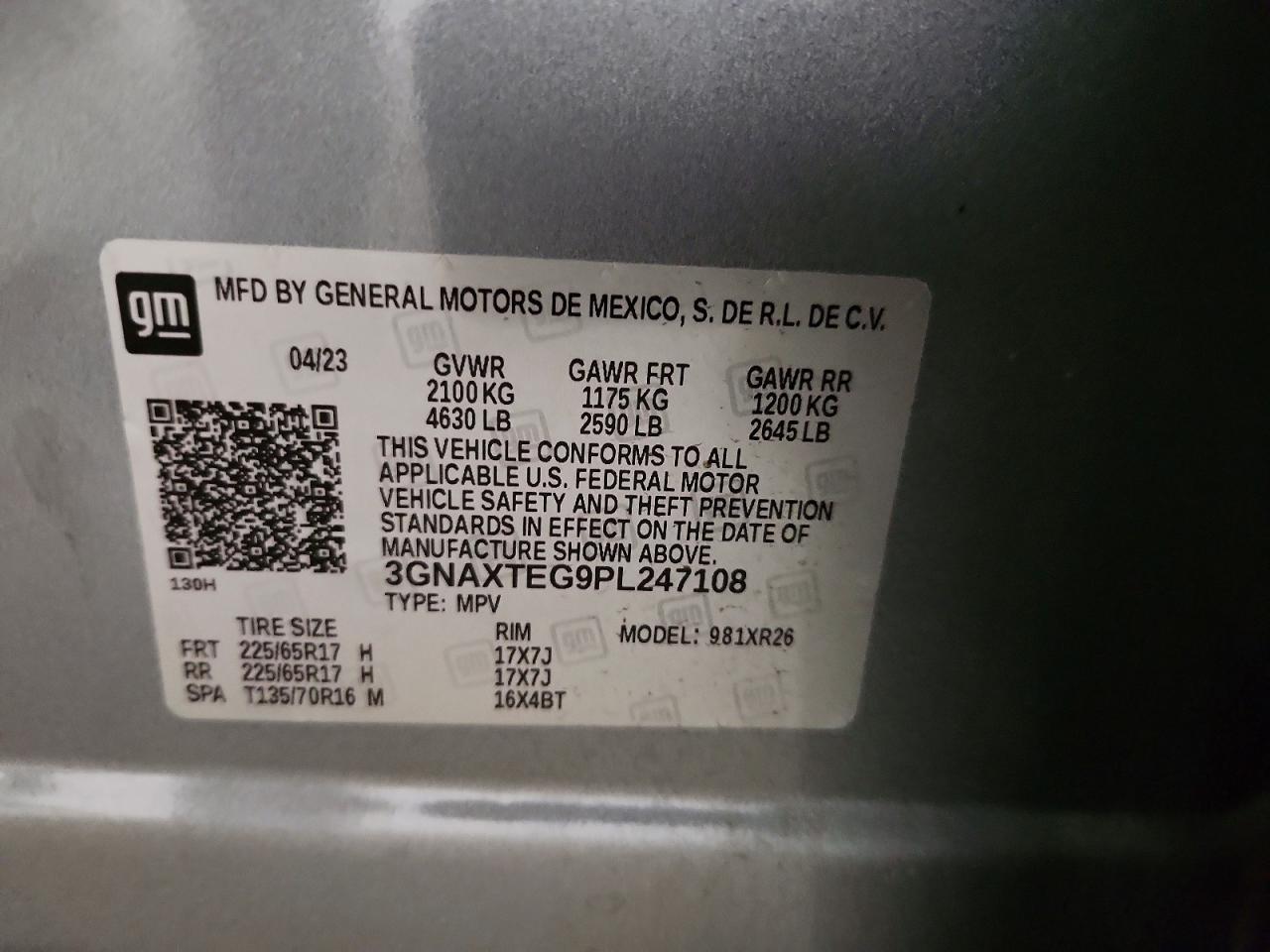Chevrolet Equinox Lt