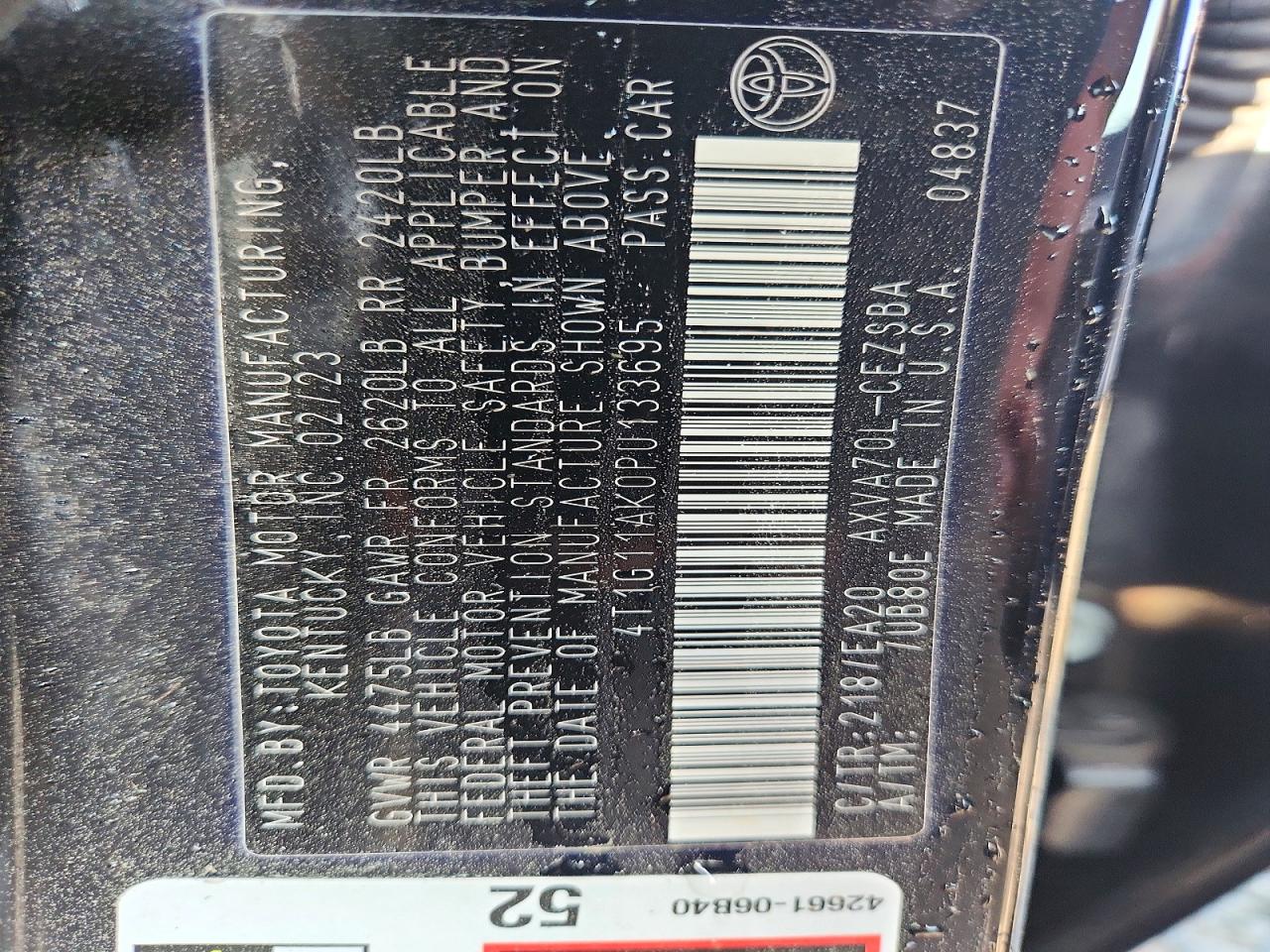 Toyota Camry Se