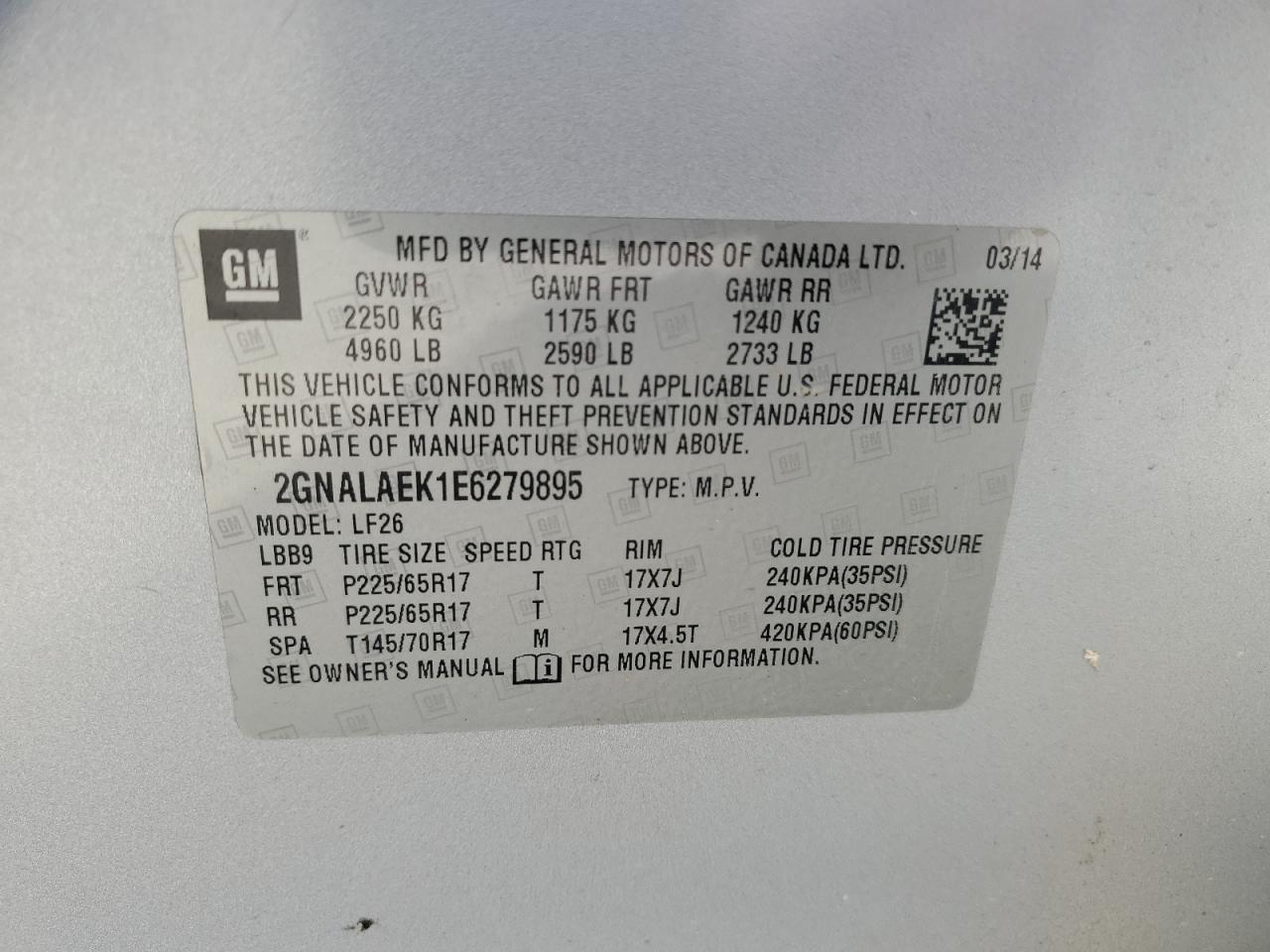 Chevrolet Equinox Ls