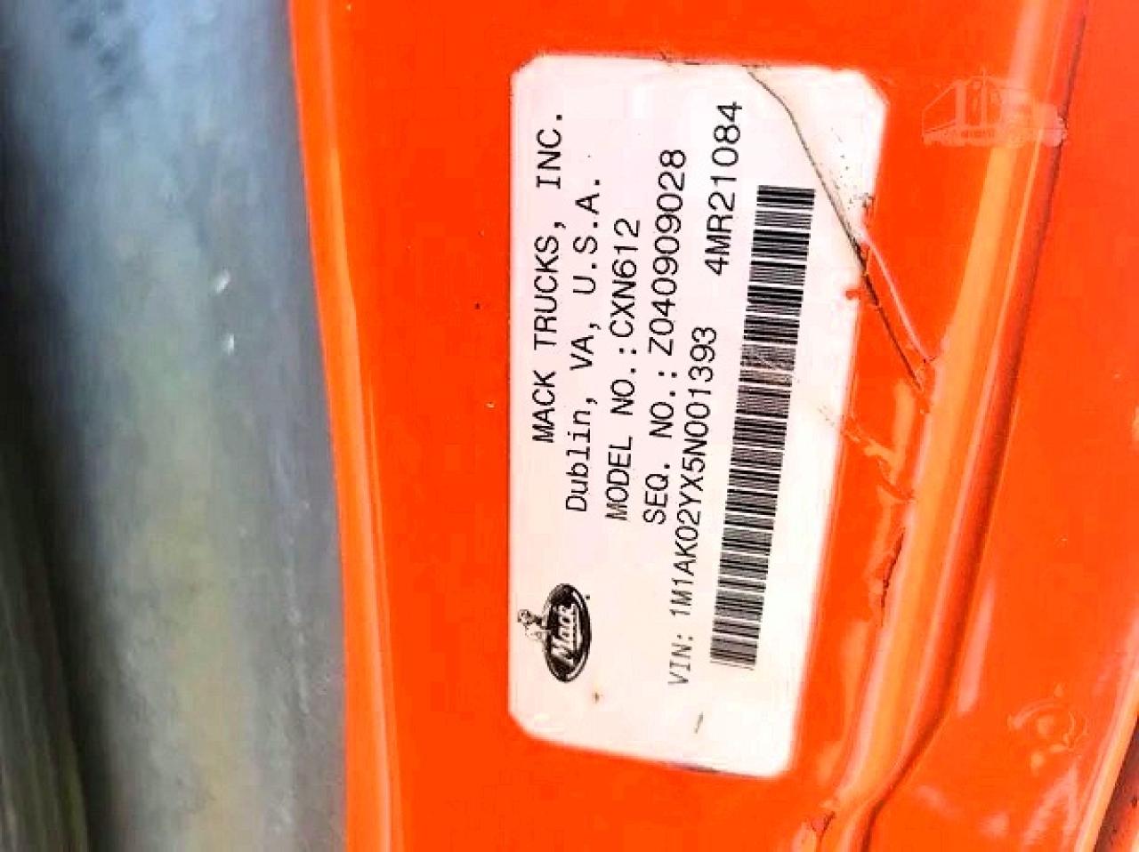Mack 600 Cxn600