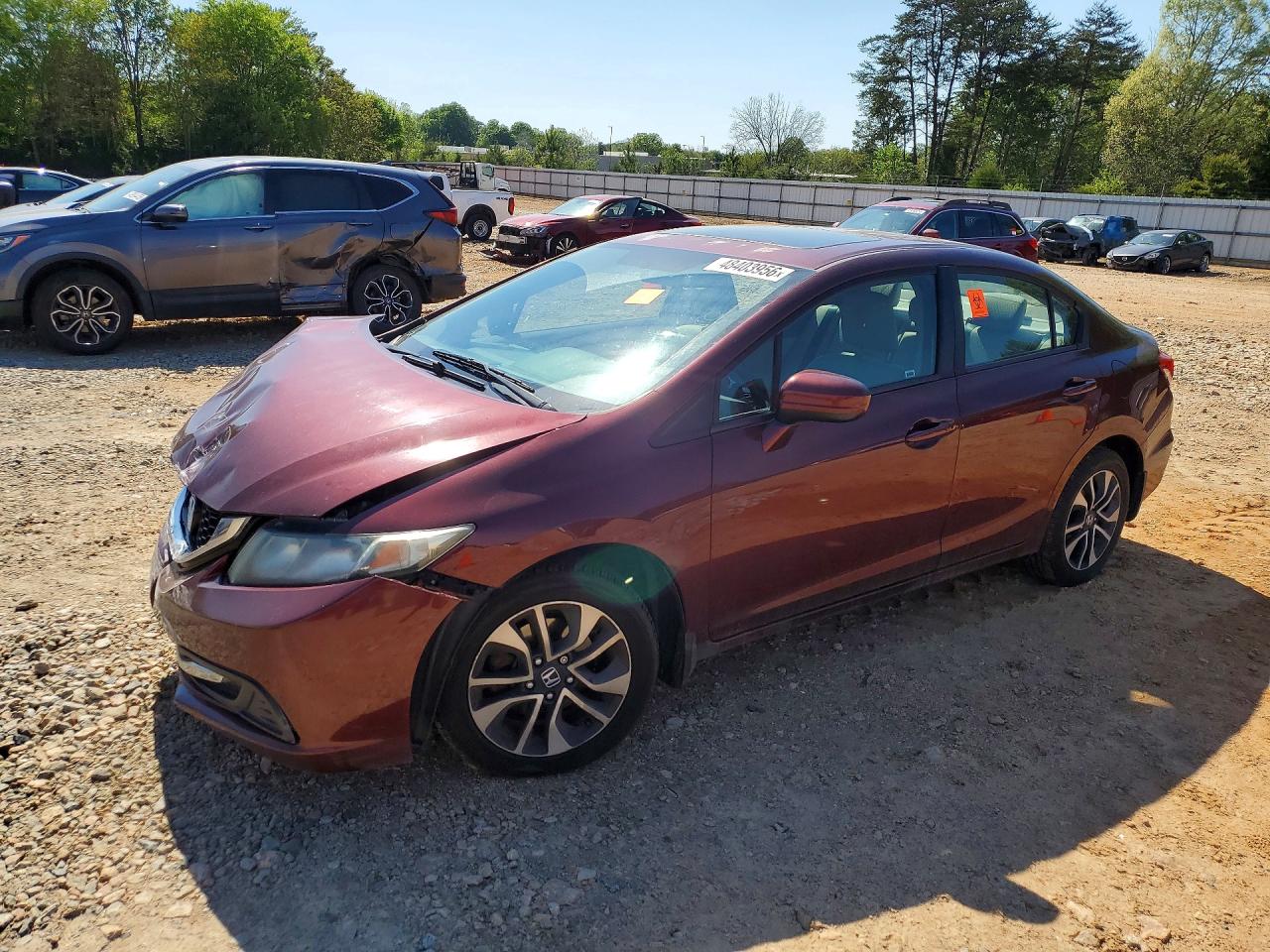 Salvage Honda Civic Image