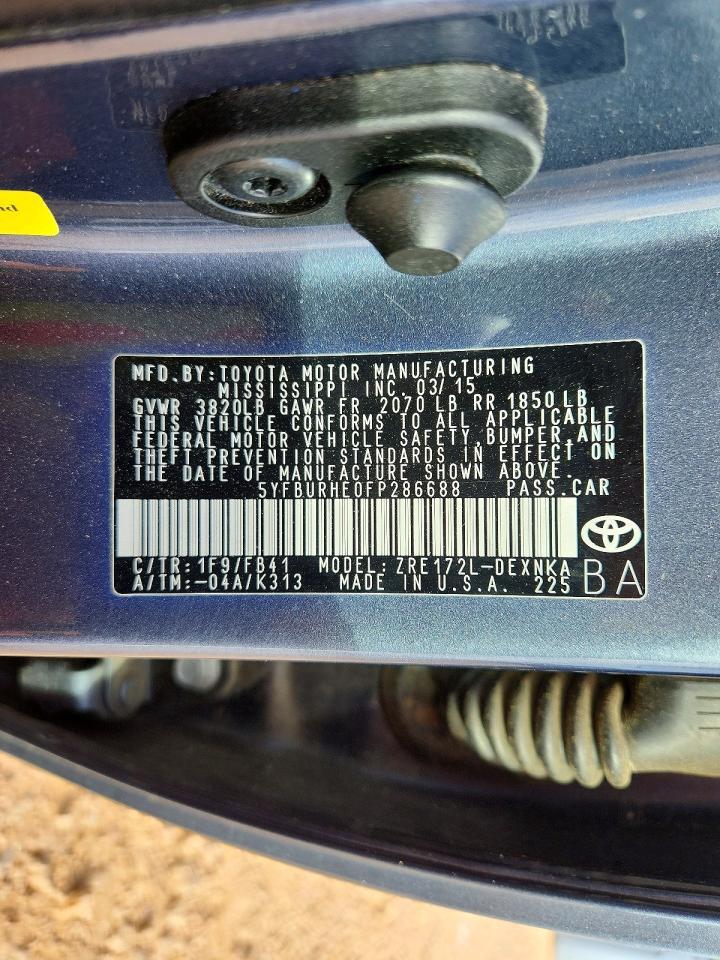 Toyota Corolla Le