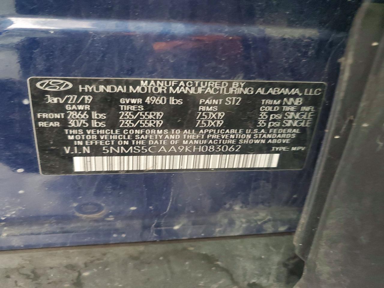 Hyundai SANTA FE Limited 2.0t