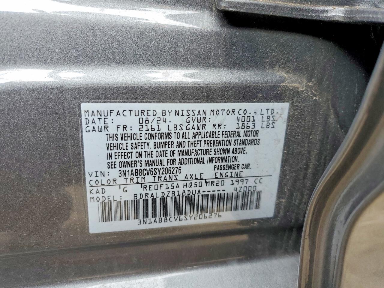 Nissan Sentra Sv