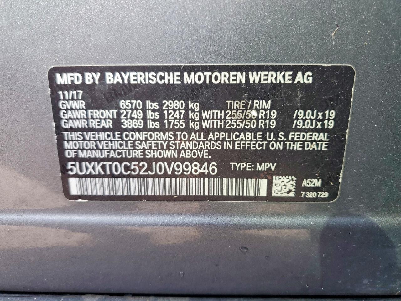 BMW X Series Xdr40e