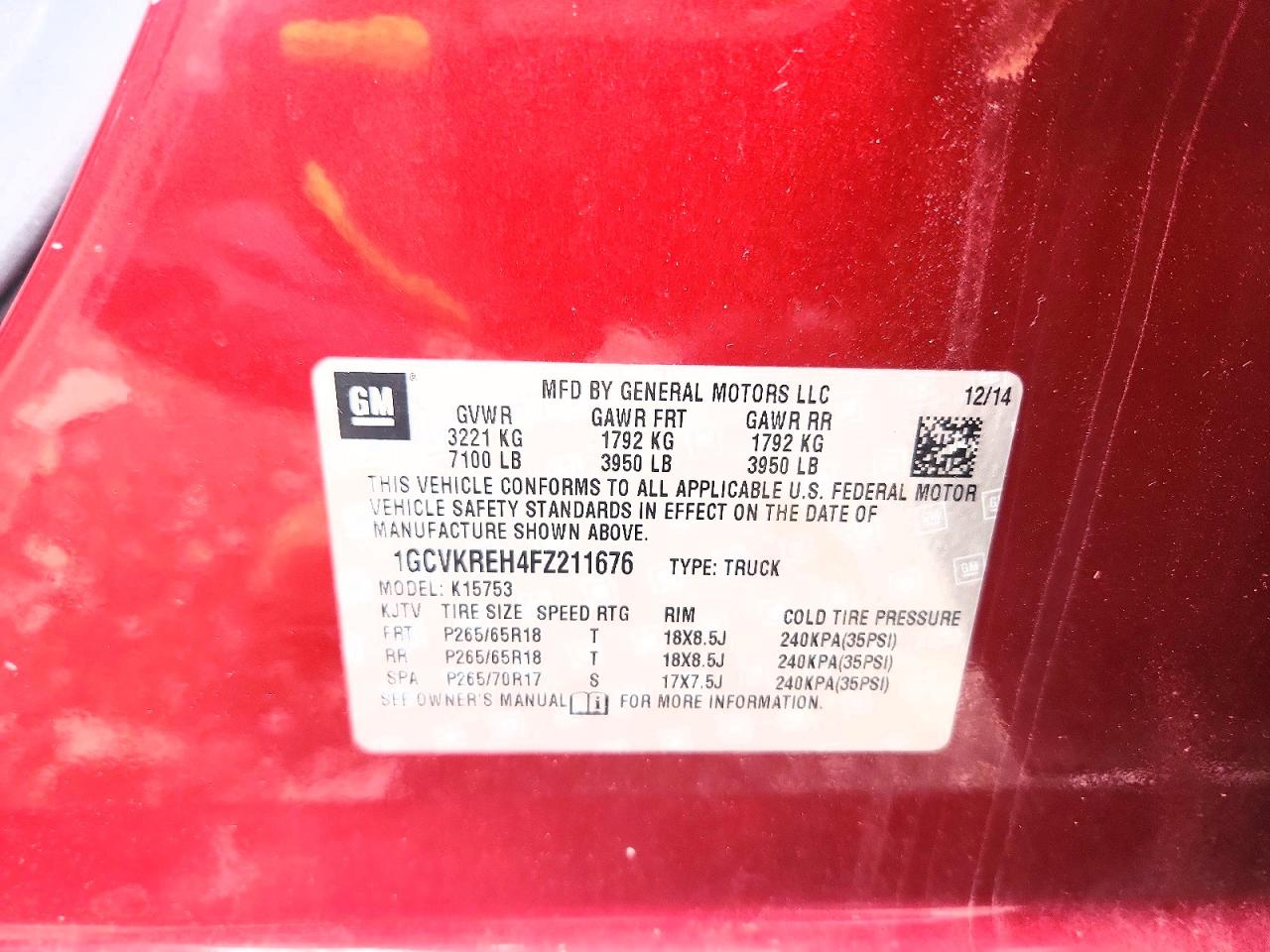 Chevrolet Silverado K1500 Lt