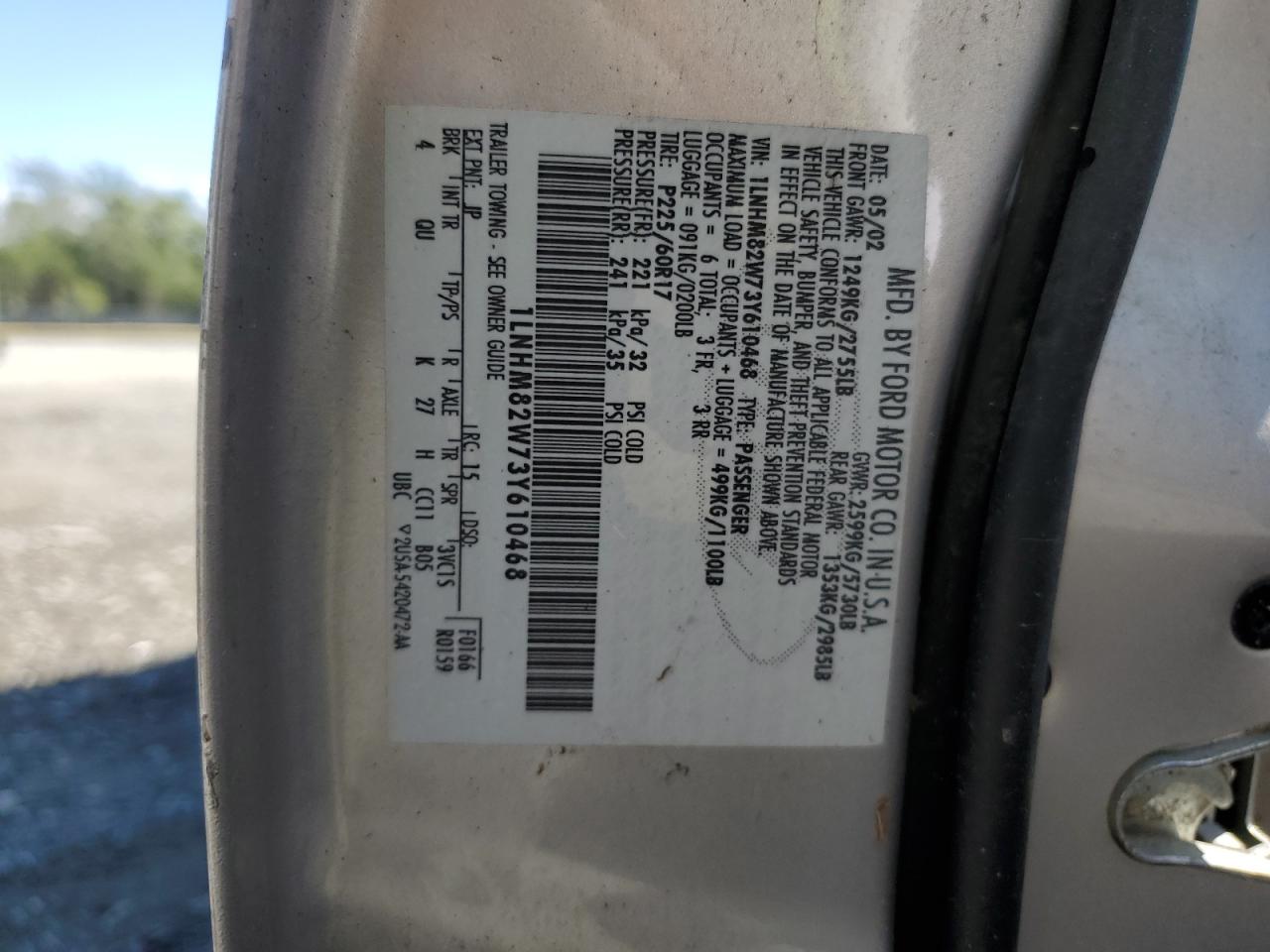 Lincoln Towncar Signature