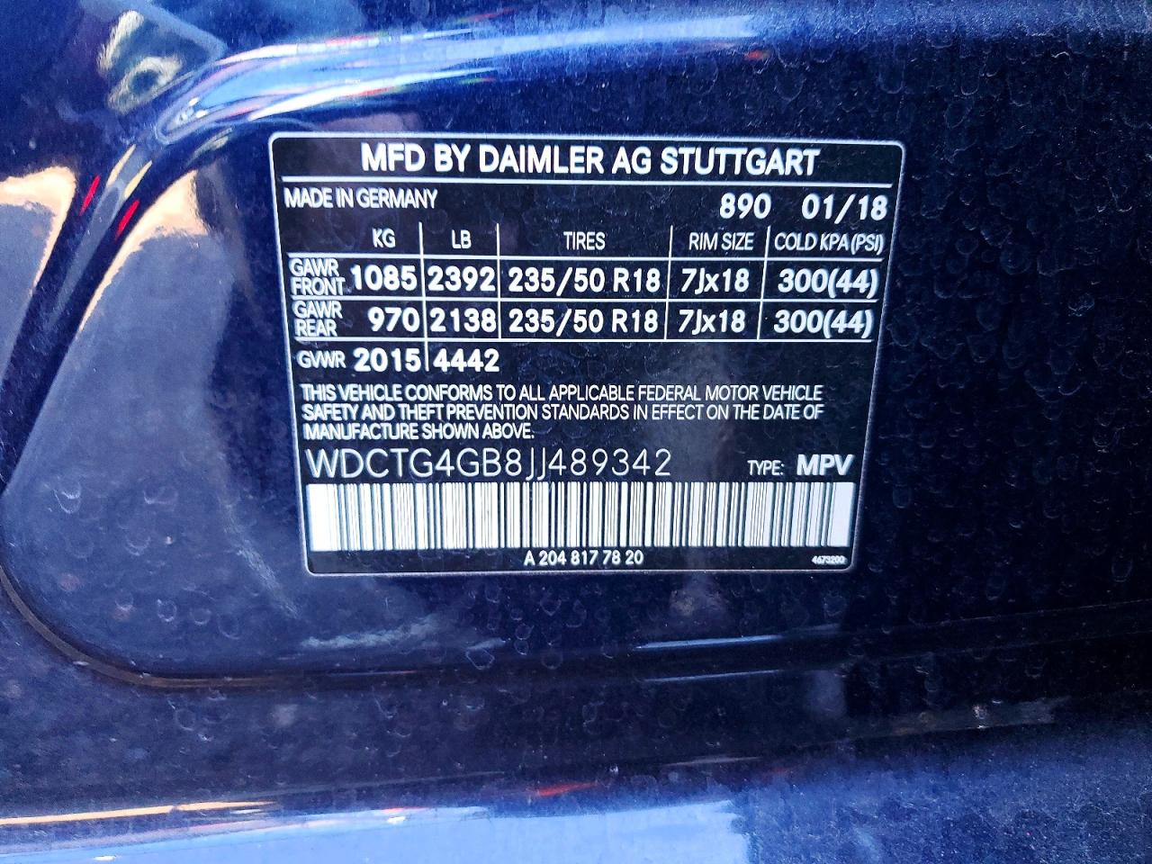 Mercedes-Benz GLA 250 4matic