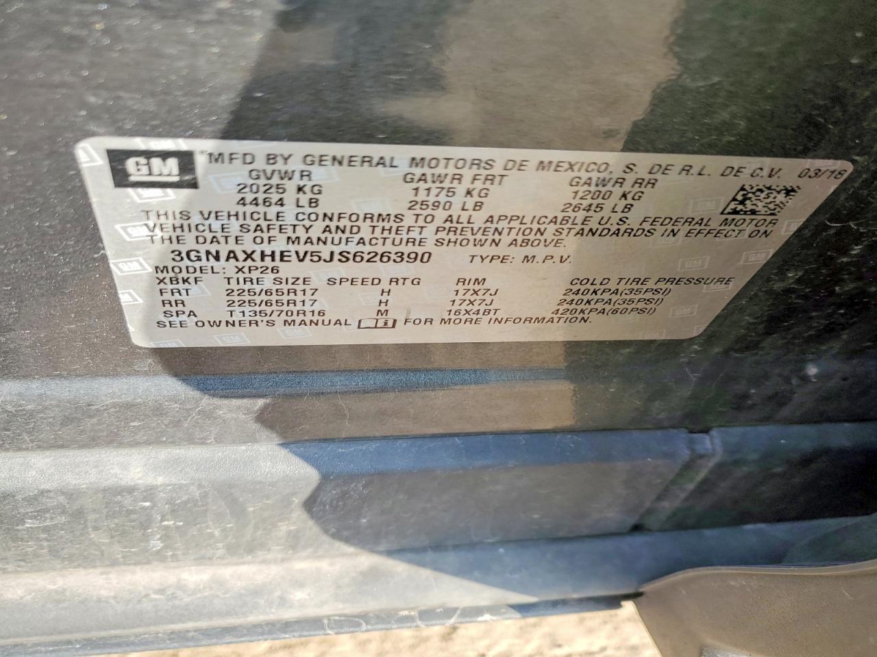 Chevrolet Equinox Ls