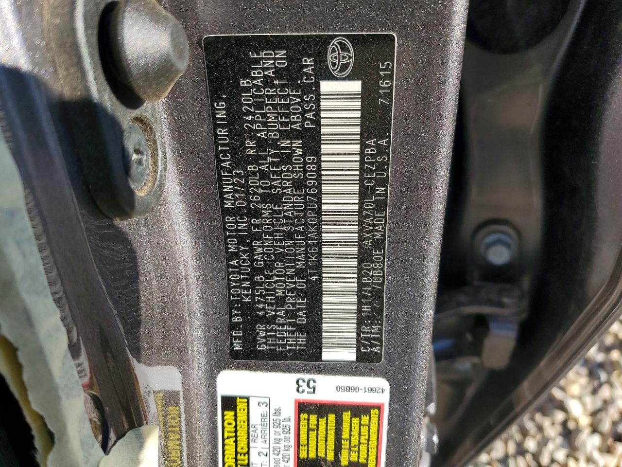 Toyota Camry Xse