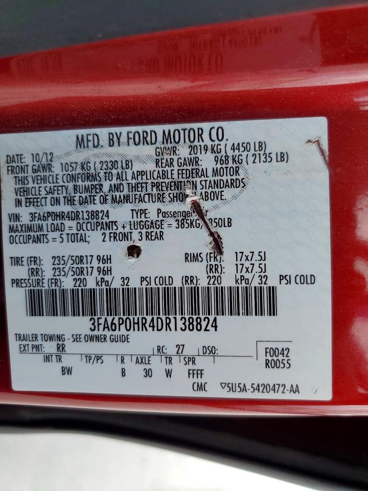Ford Fusion Se