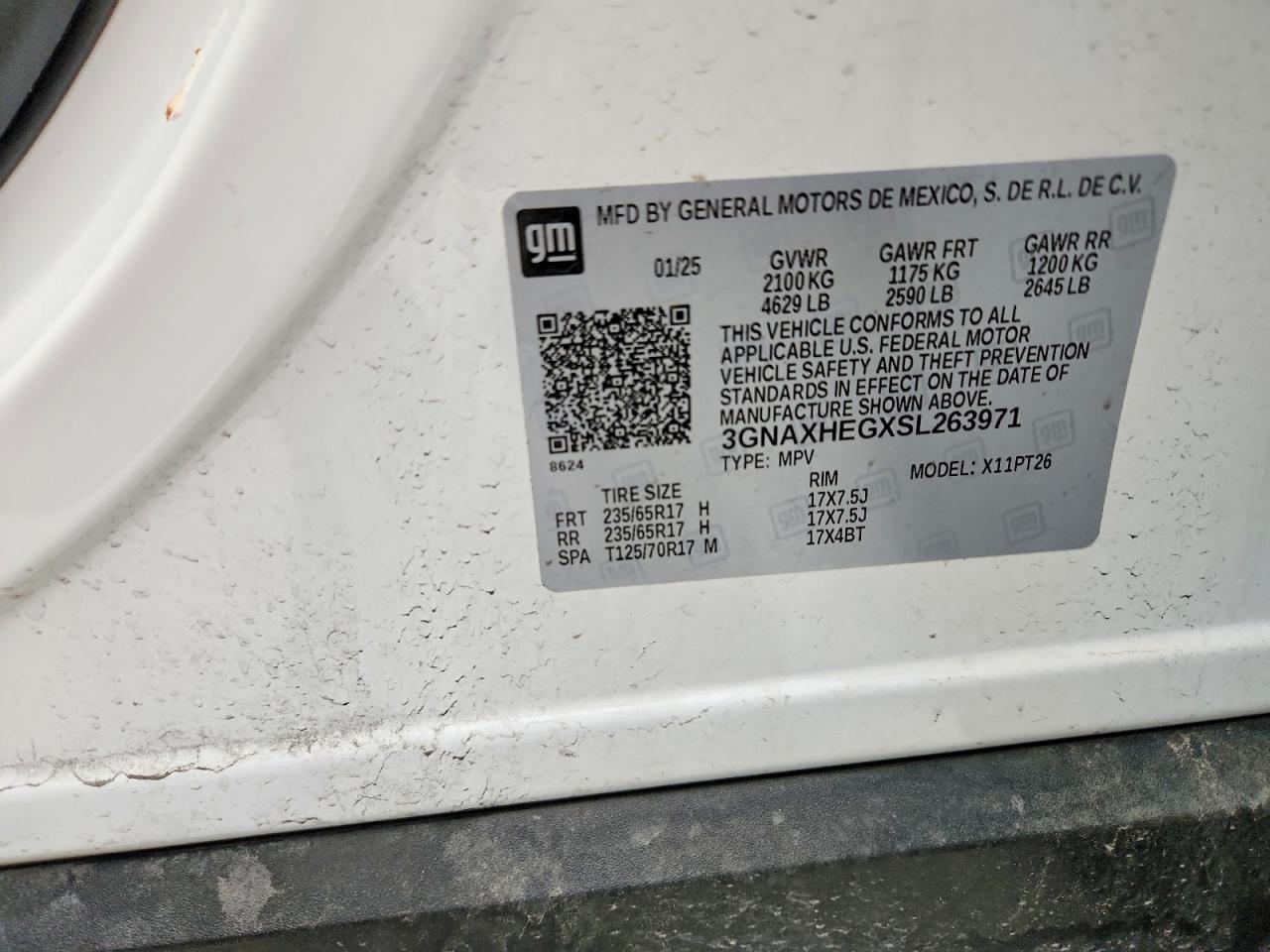 Chevrolet Equinox Lt