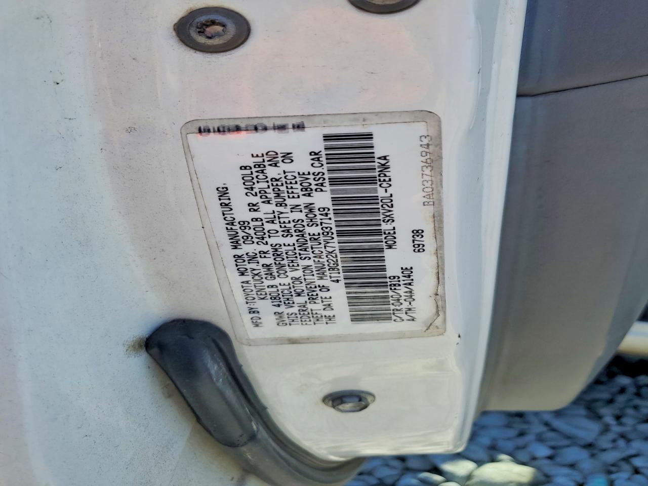 Toyota Camry Le