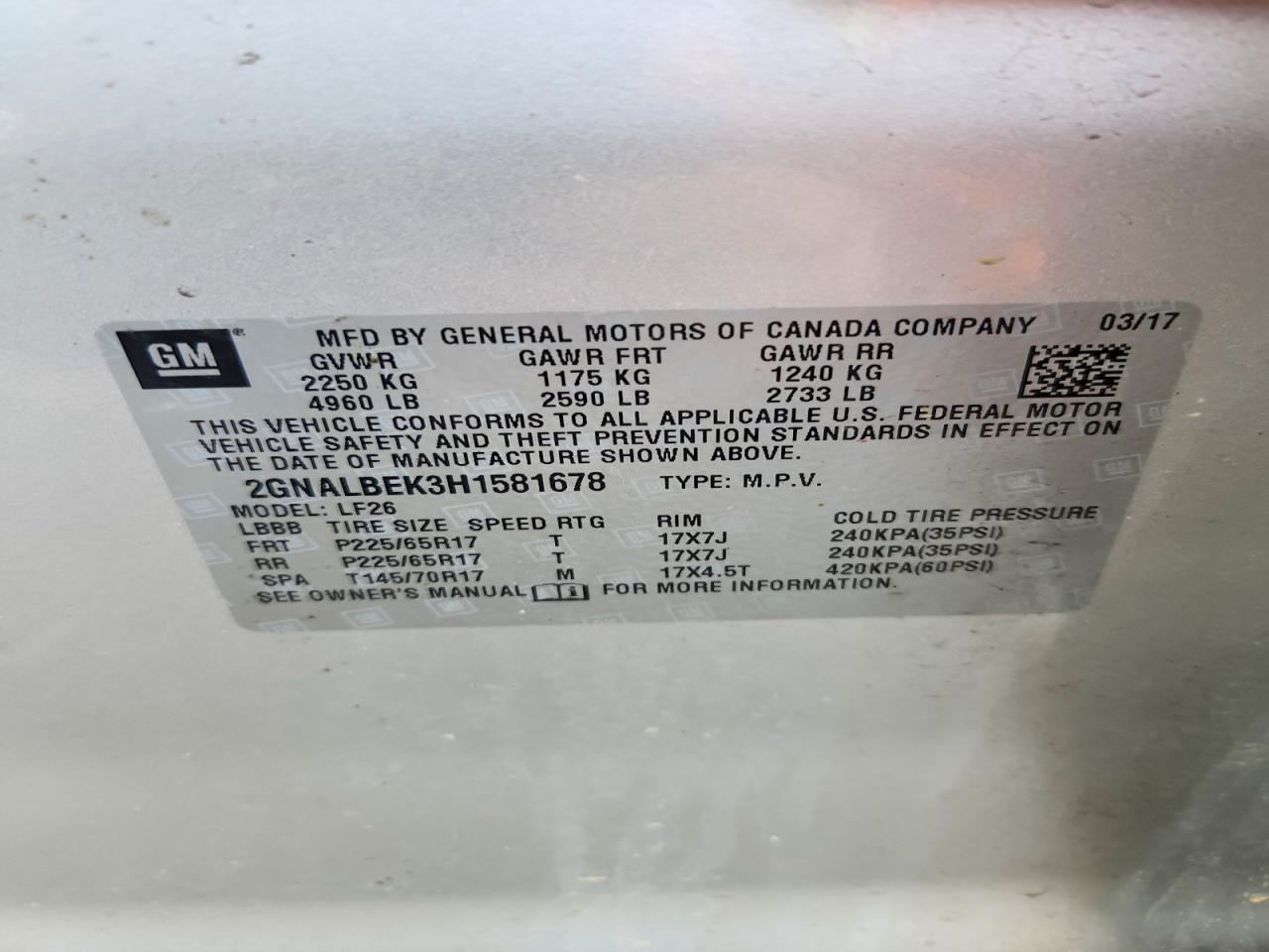 Chevrolet Equinox Ls