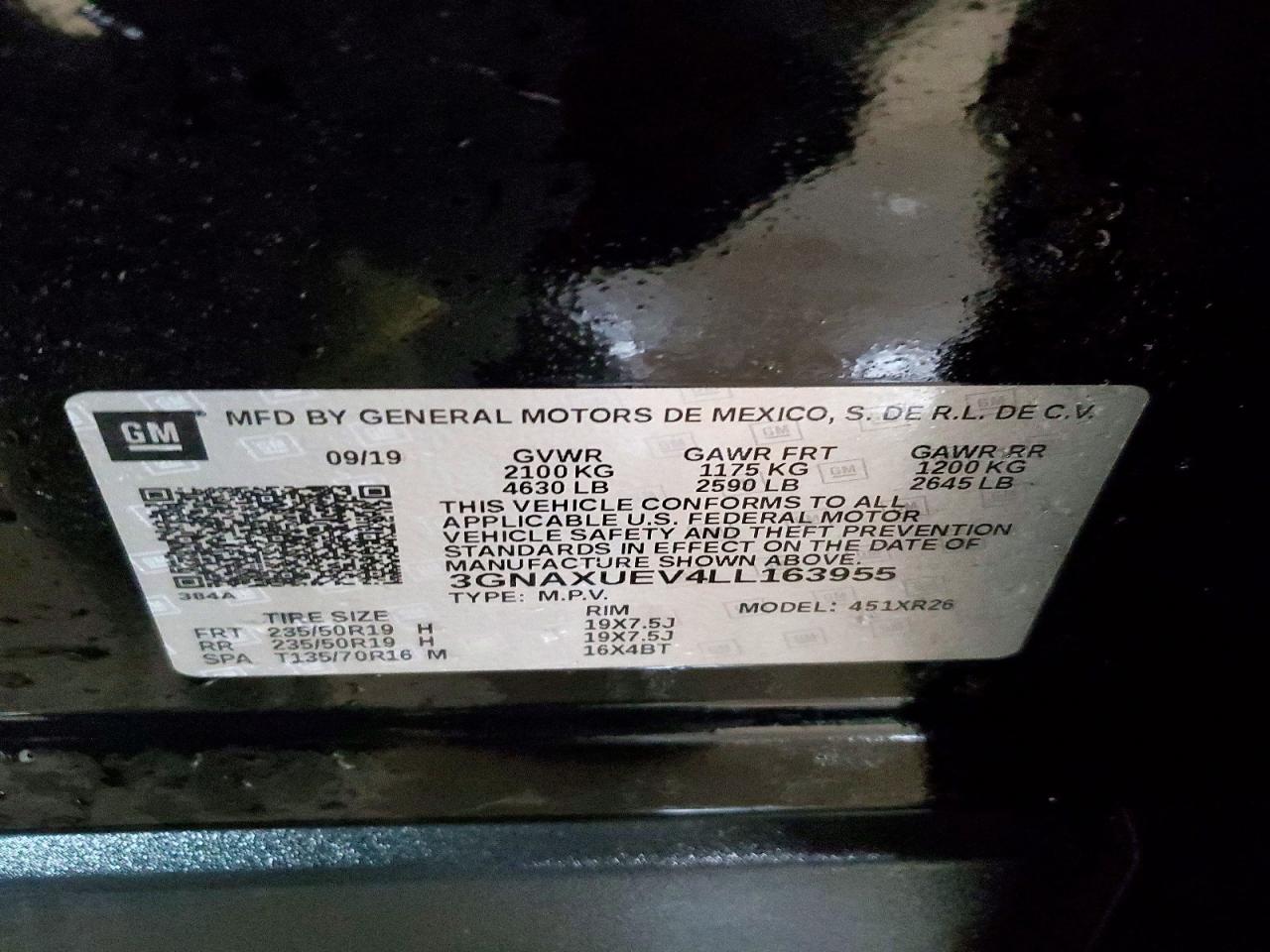 Chevrolet Equinox Lt