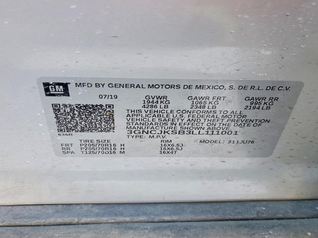 Chevrolet Trax Ls