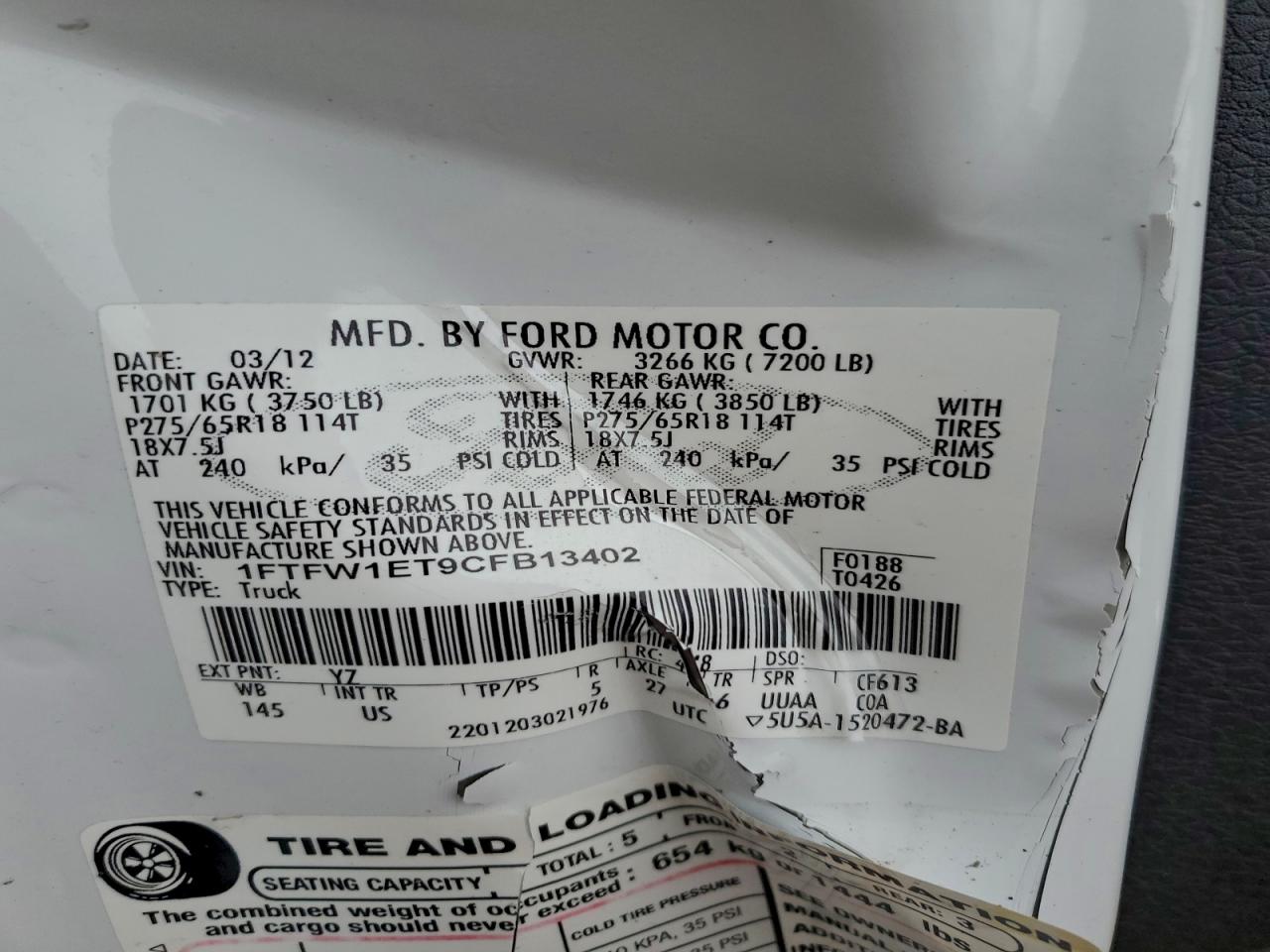 Ford F-150 Supercrew