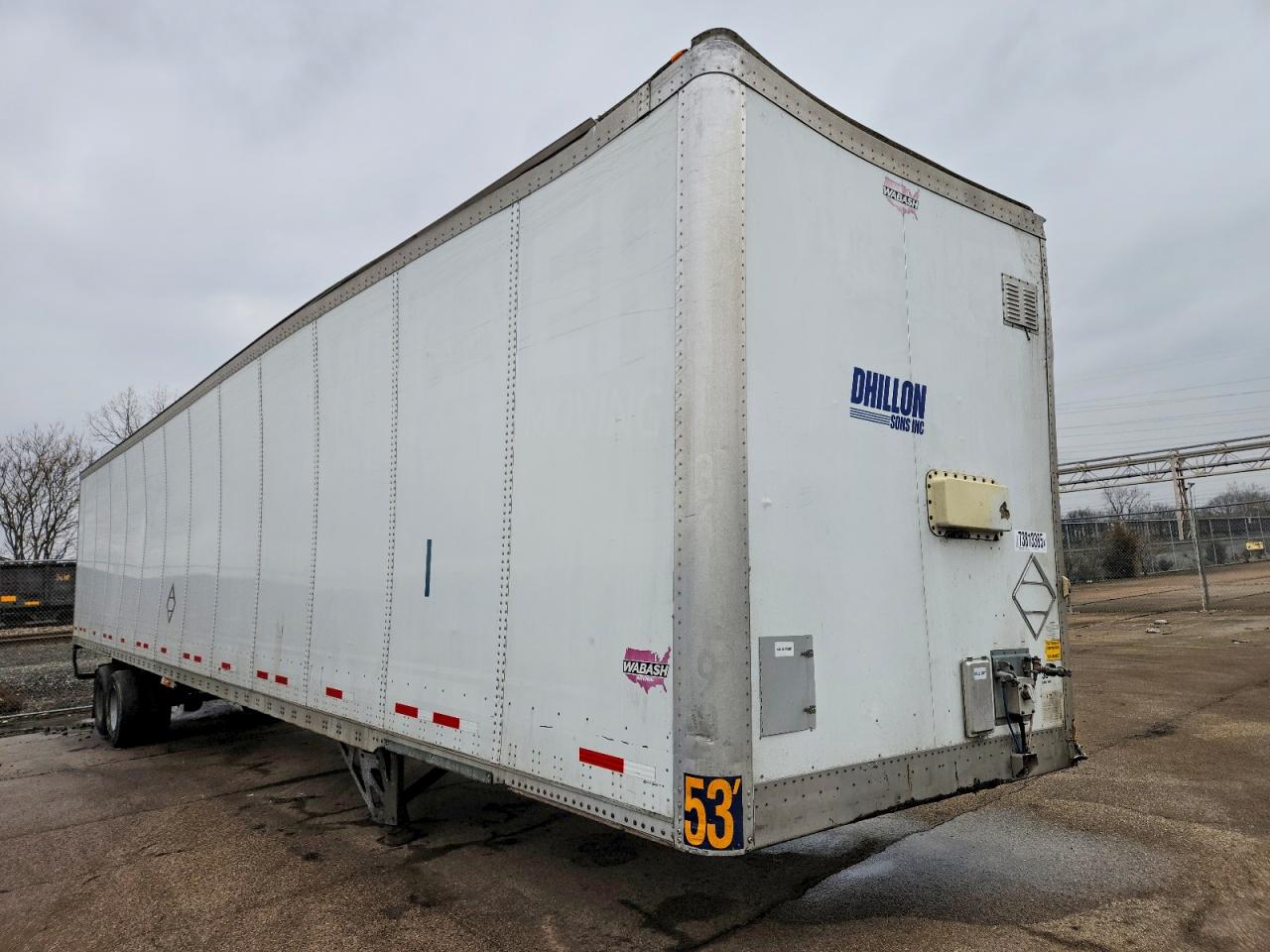 Salvage Wabash 53 Trailer Image