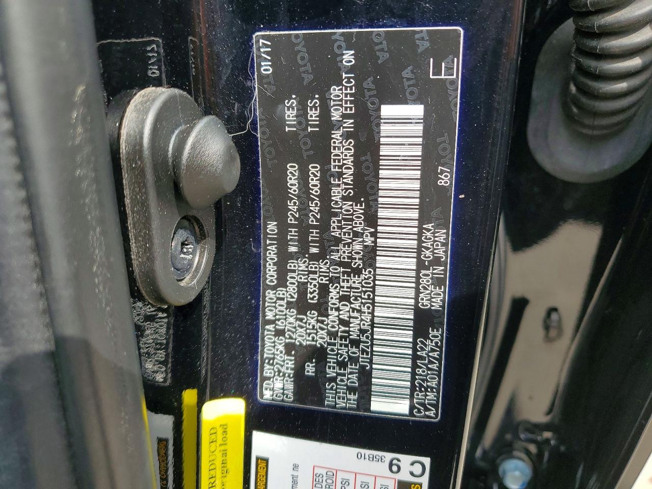 Toyota 4Runner Limited