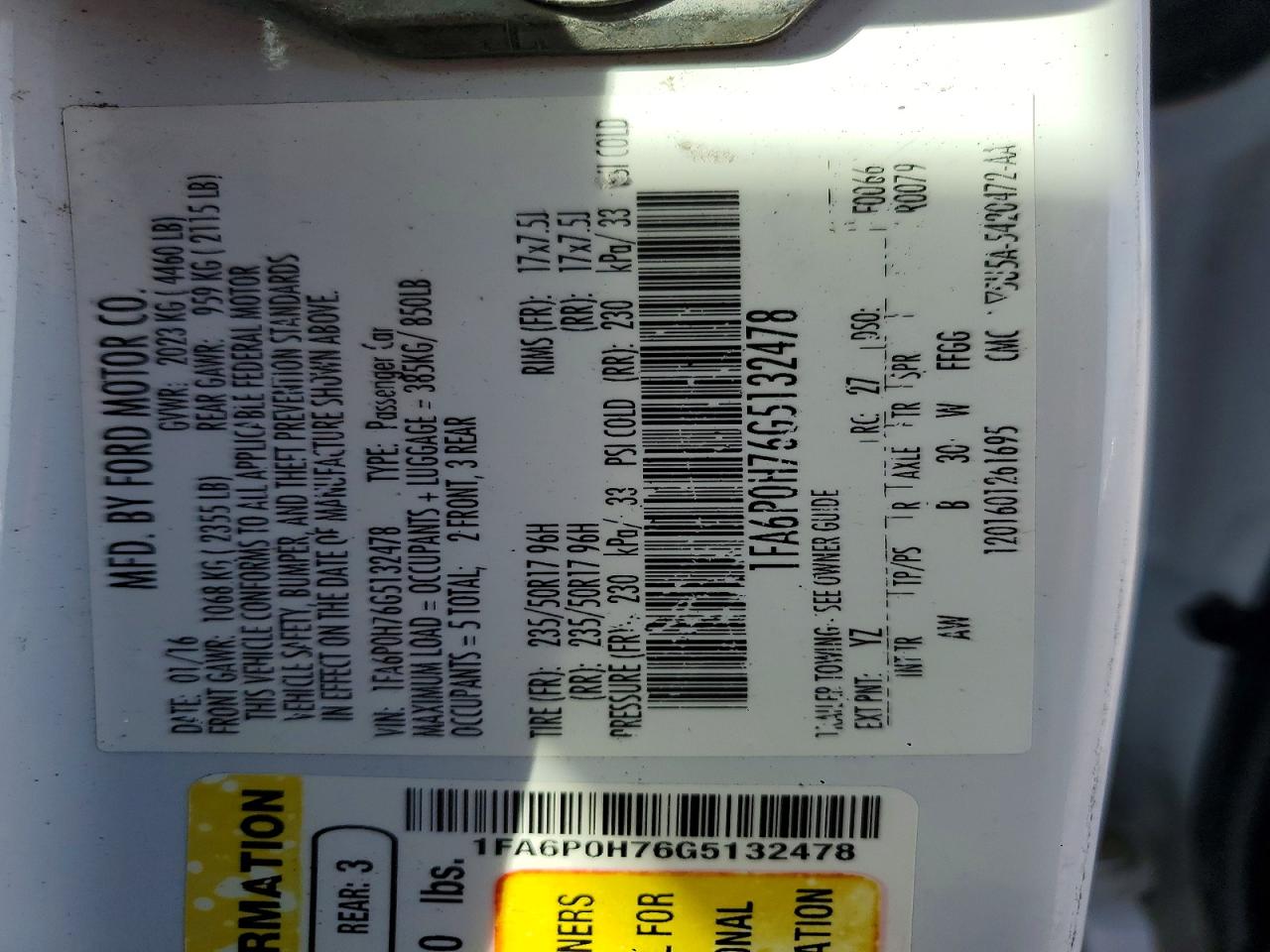 Ford Fusion Se