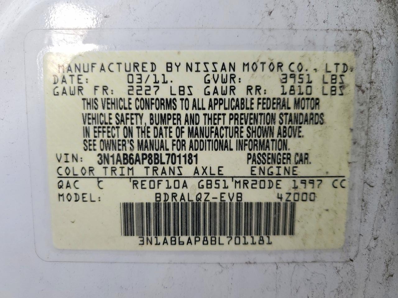 Nissan Sentra 2.0