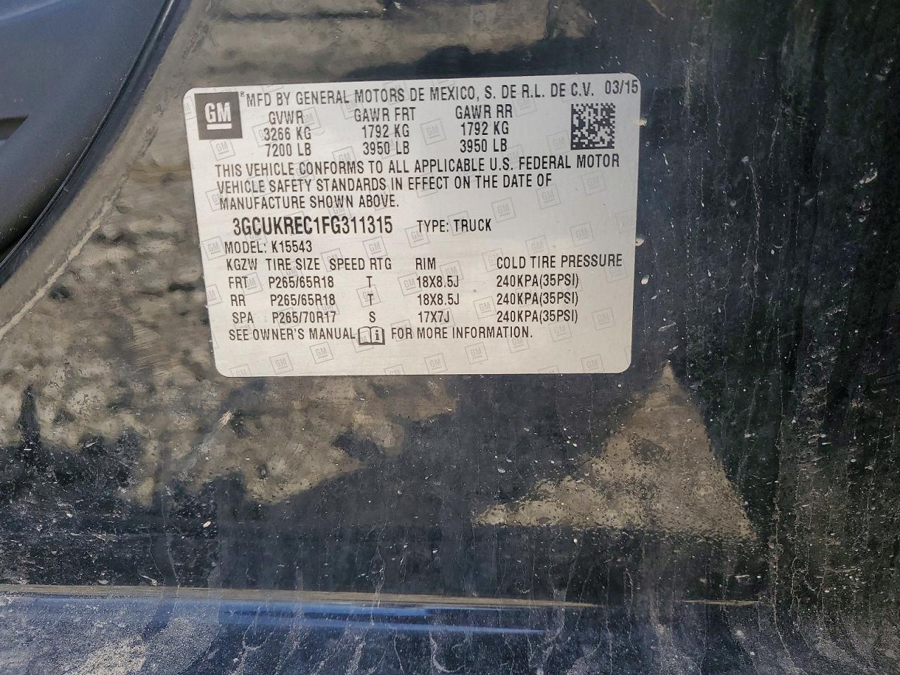 Chevrolet Silverado K1500 Lt