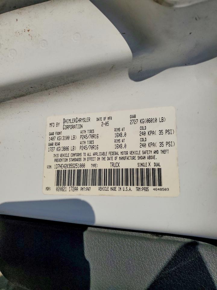 Dodge Dakota Slt Slt