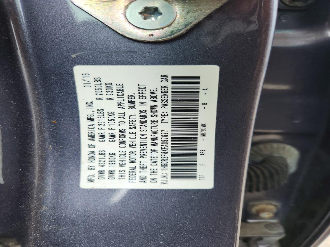 Honda Accord Exl