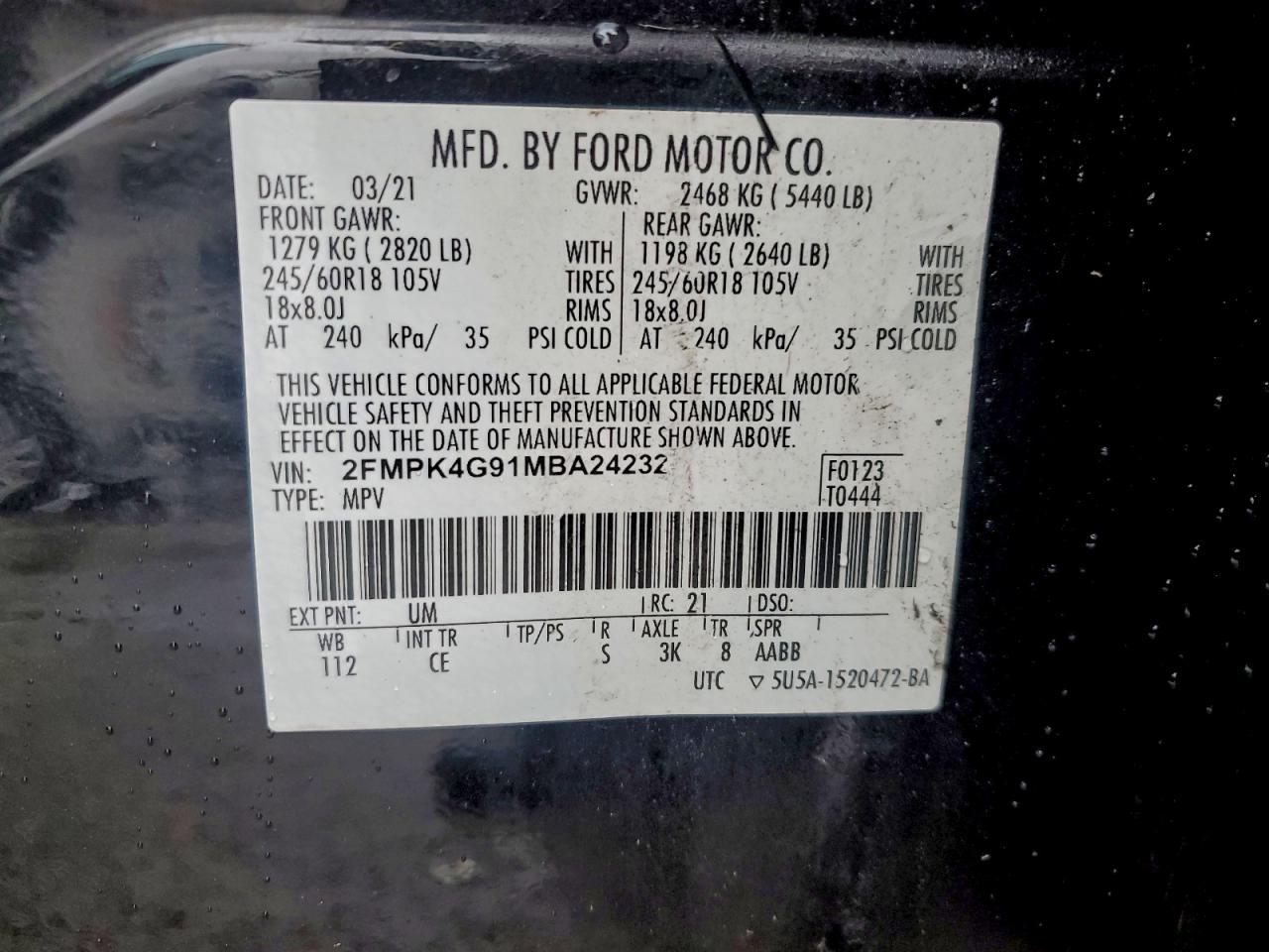 Ford Edge Se