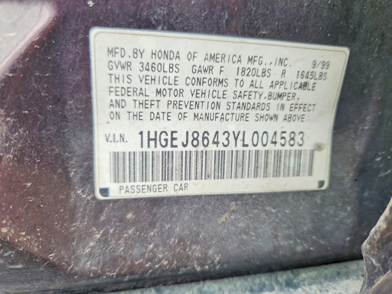 Honda Civic Ex