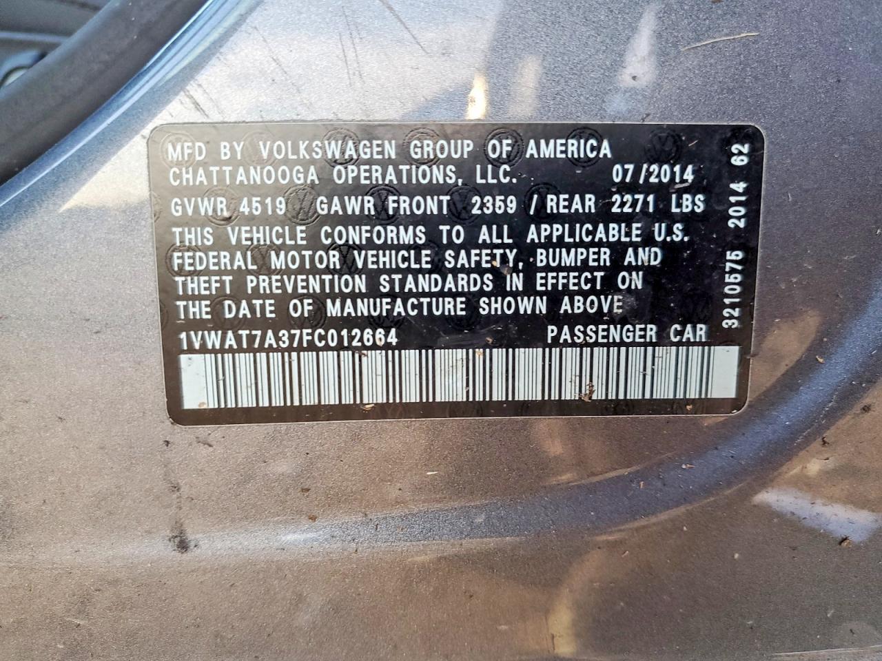 Volkswagen Passat S