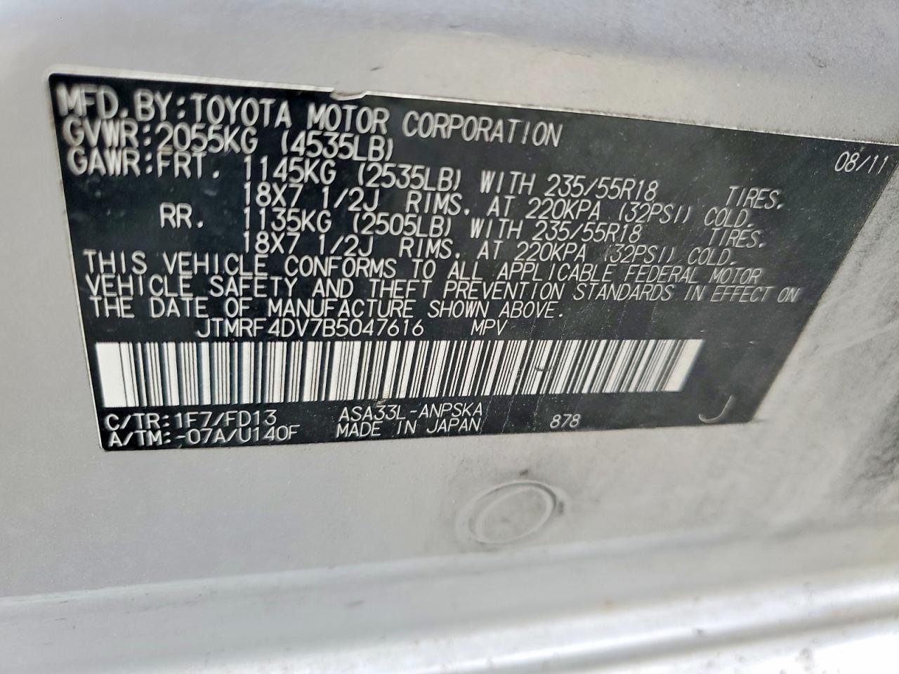 Toyota RAV4 Sport
