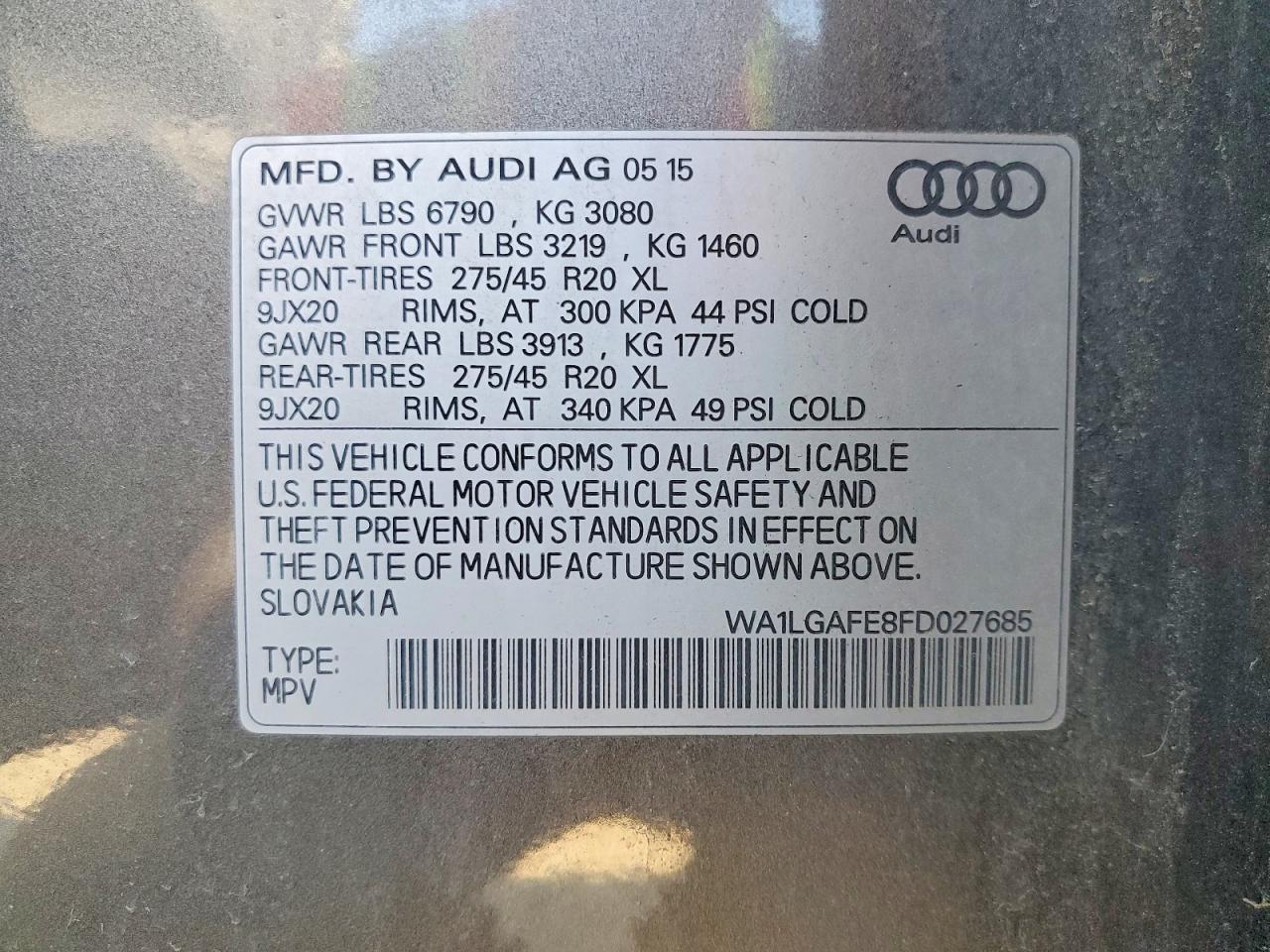 Audi Q7 Premium Plus