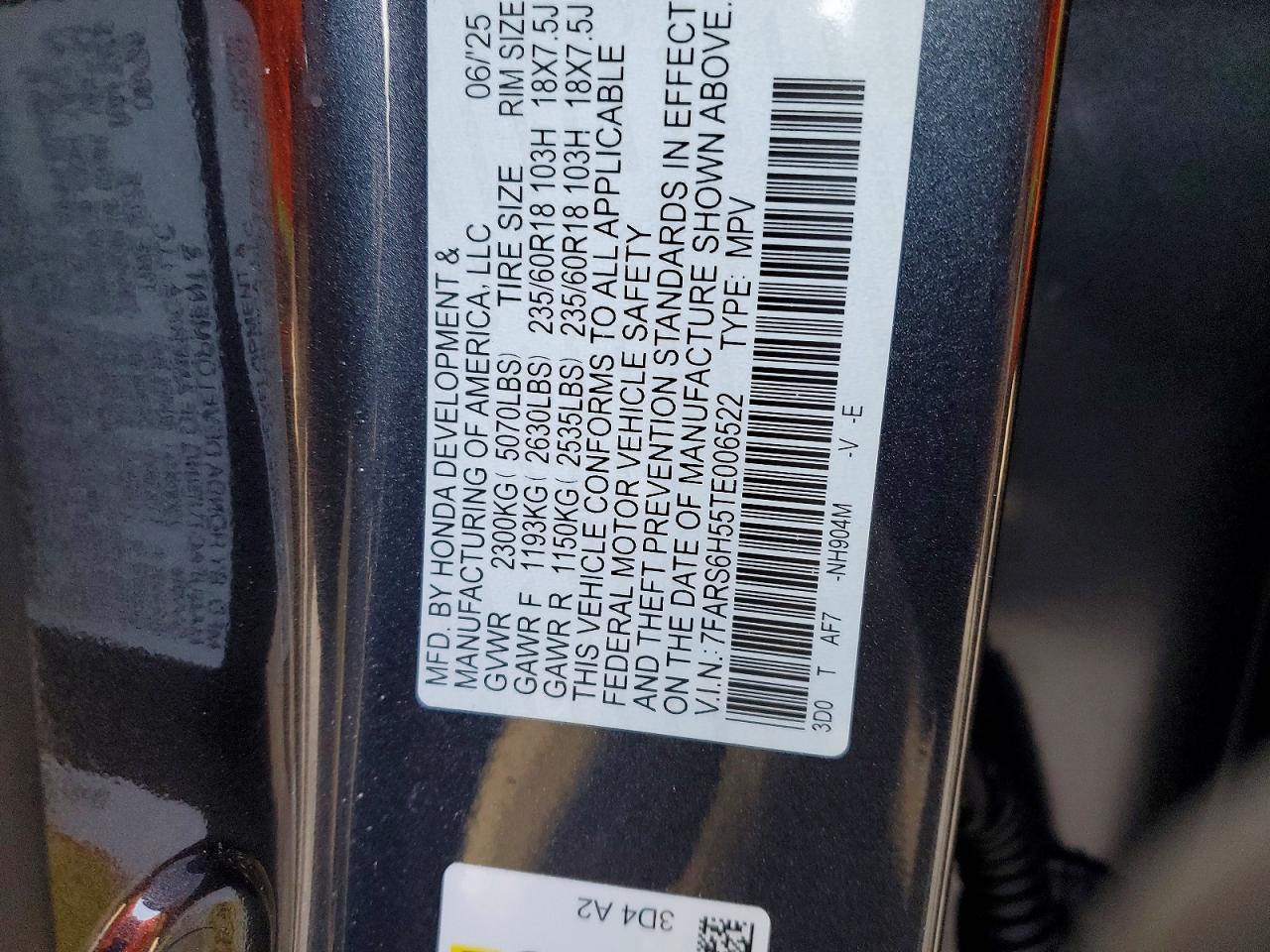 Honda Crv Sport