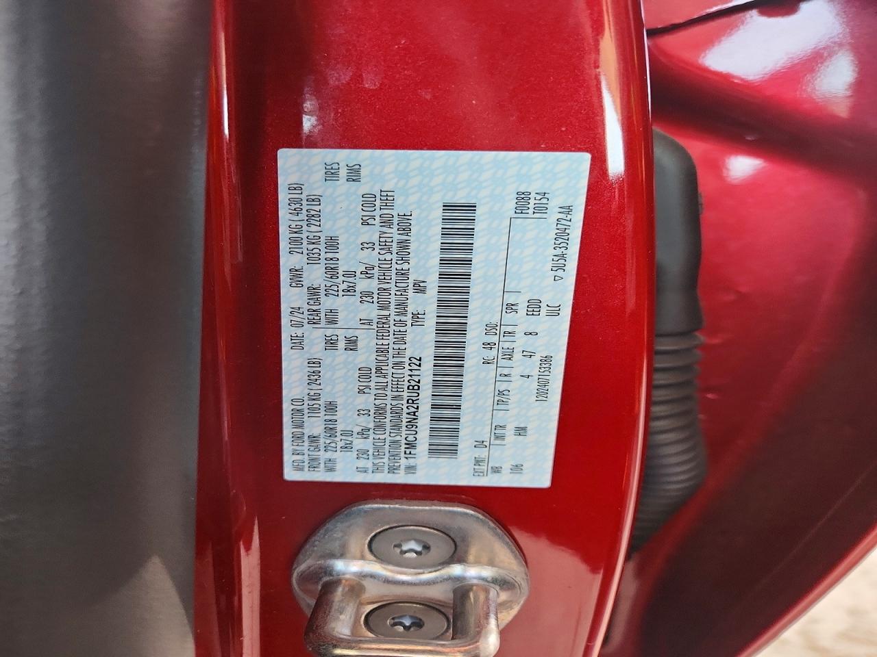 Ford Escape St Line Select