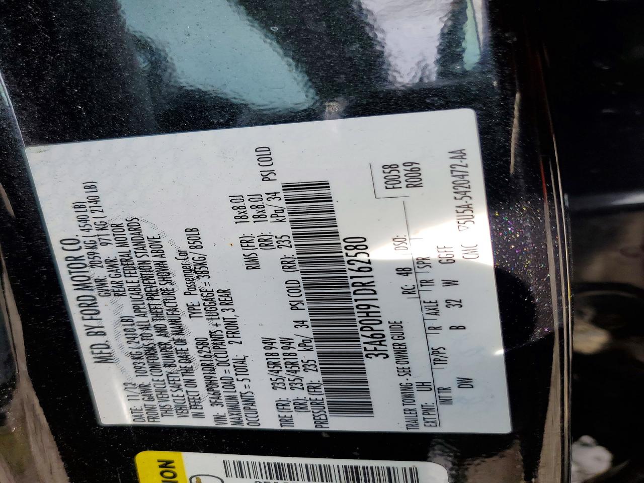 Ford Fusion Se