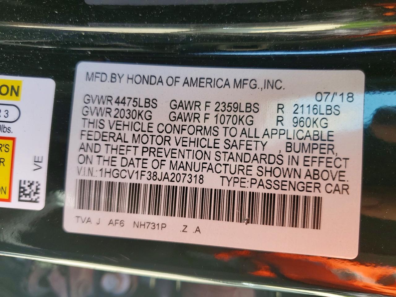 Honda Accord Sport