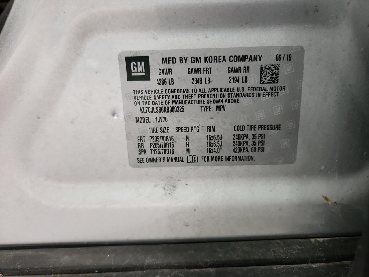 Chevrolet Trax 1lt